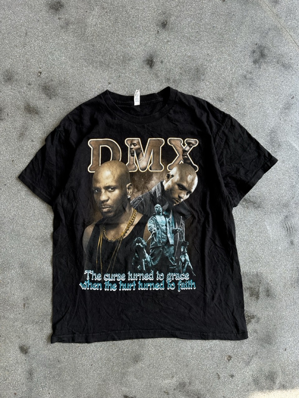 DMX "FAITH" BOOTLEG T-SHIRT L
