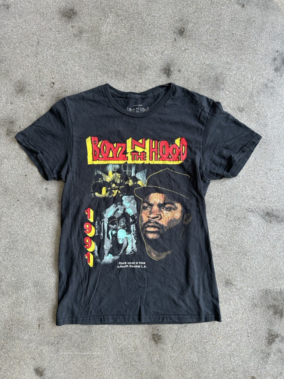 BOYZ N THE HOOD "1991" BOOTLEG T-SHIRT S 2020