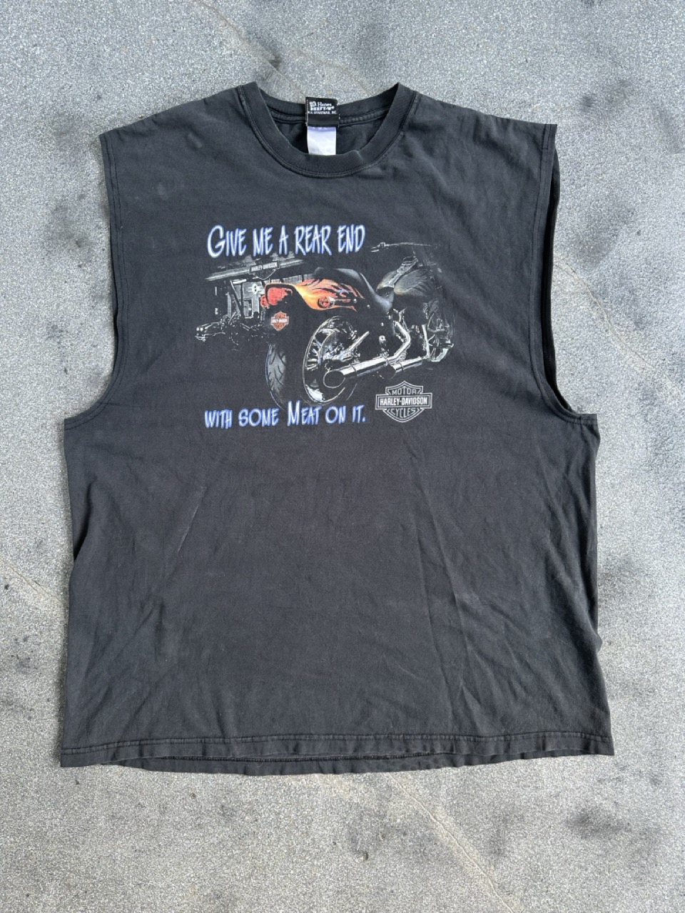 HARLEY DAVIDSON "BLACK RIVER FALLS" TANKTOP XXL 90s