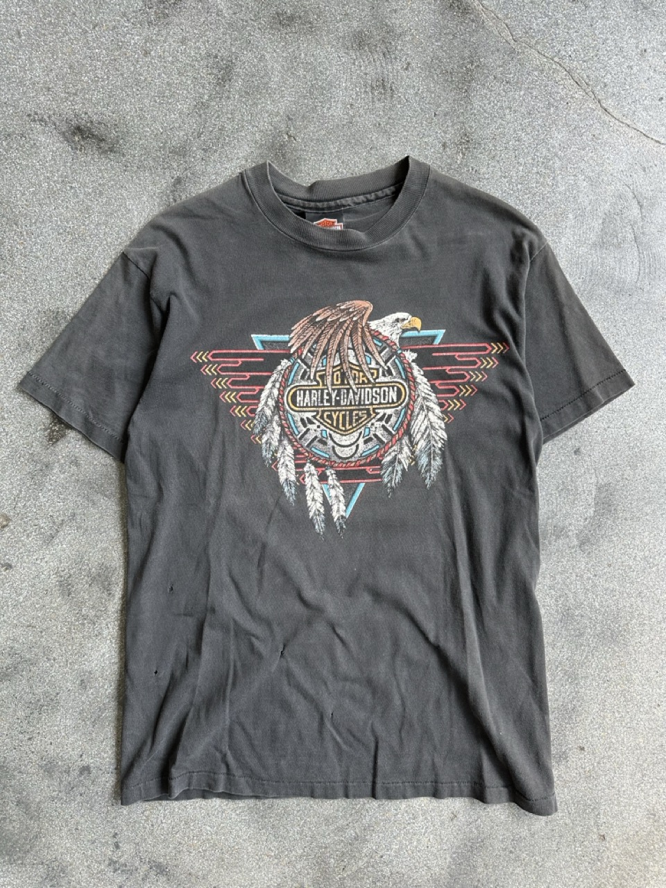 HARLEY DAVIDSON "AUBURN" T-SHIRT M 1998
