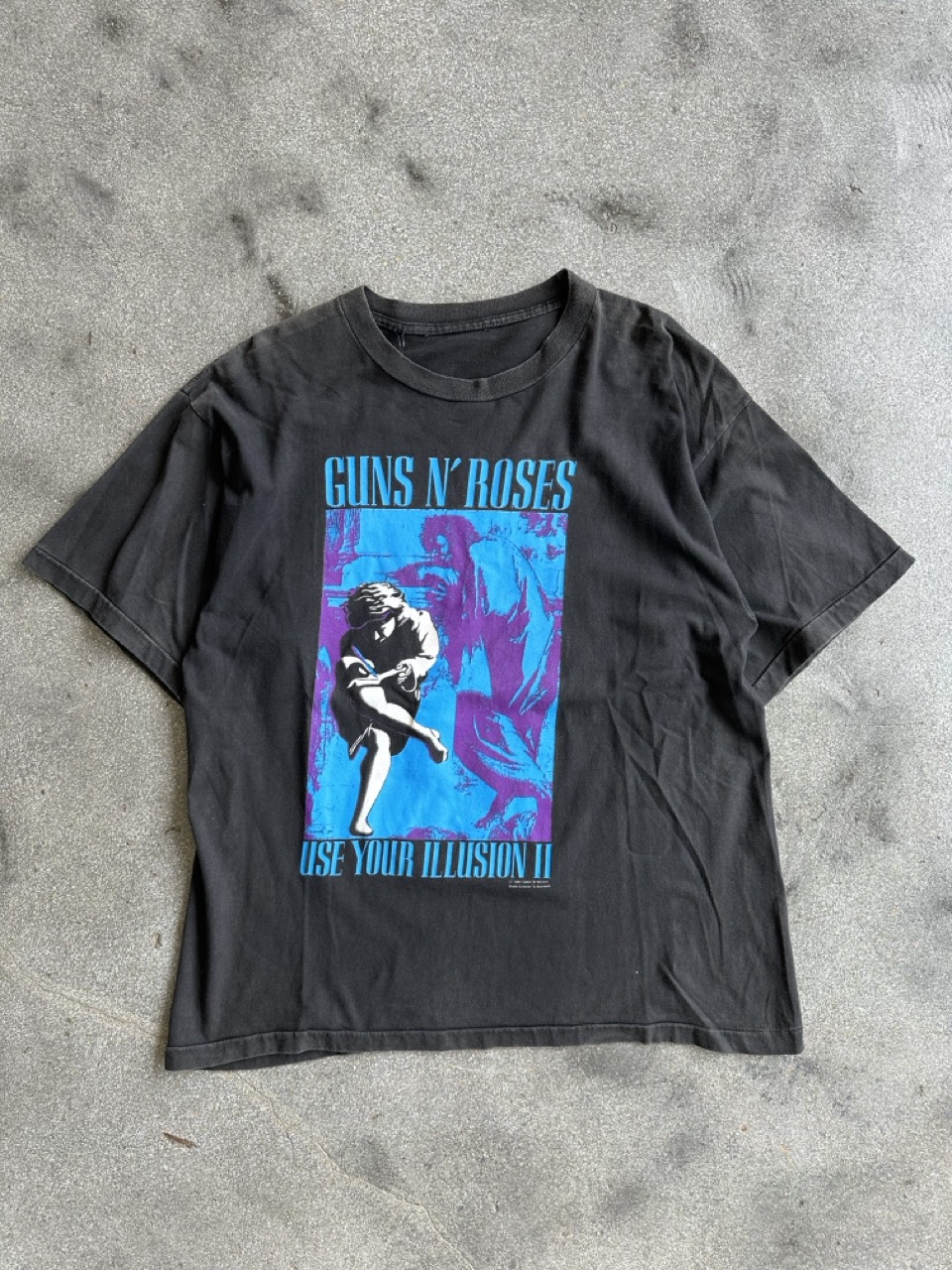 GUNS N' ROSES "ILLUSION TOUR" T-SHIRT 1991