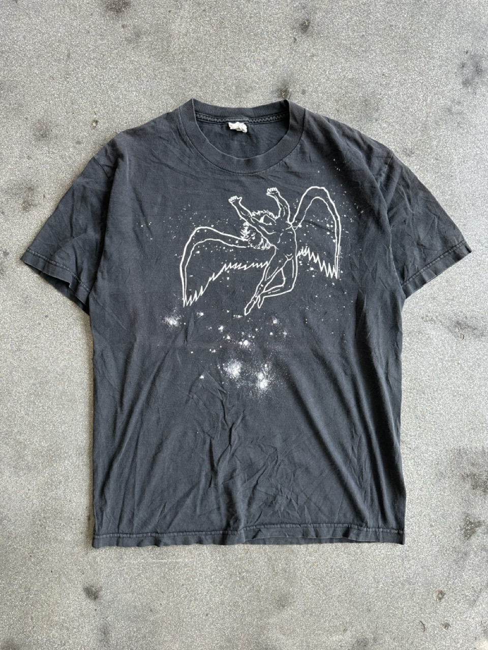 LED ZEPPELIN "USA 1977" BOOTLEG T-SHIRT L