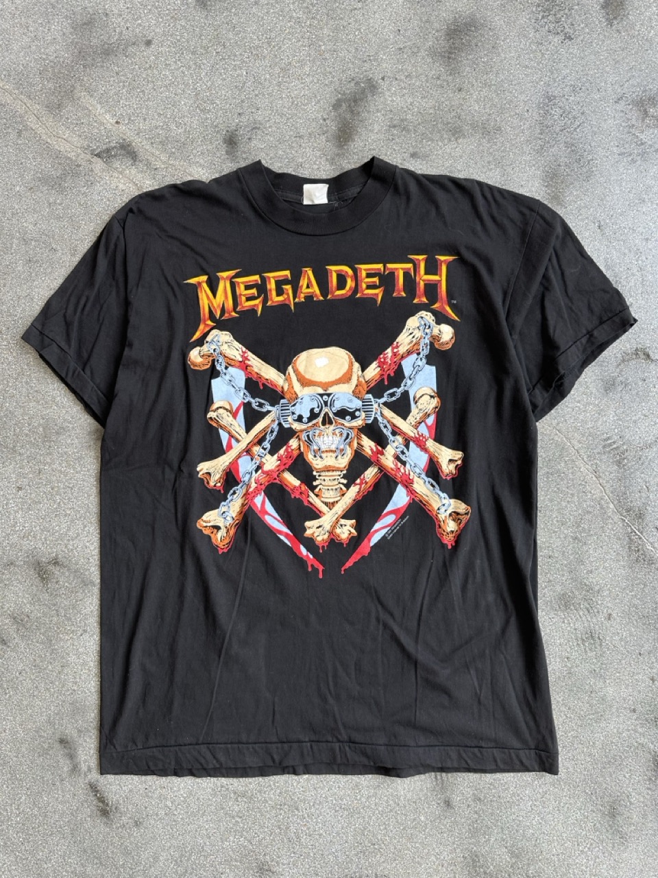 MEGADETH T-SHIRT XL 1991