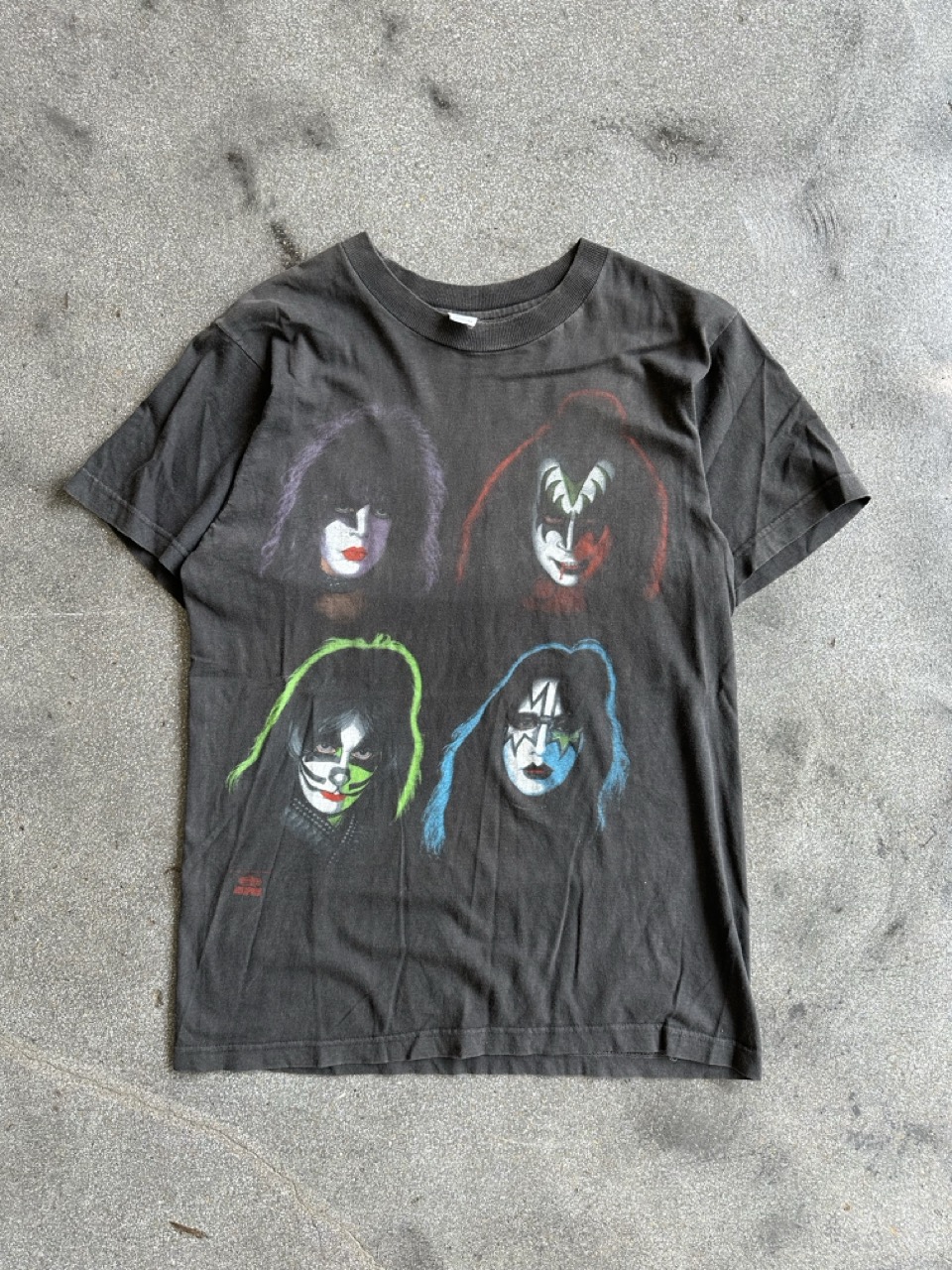 KISS T-SHIRT M 90s